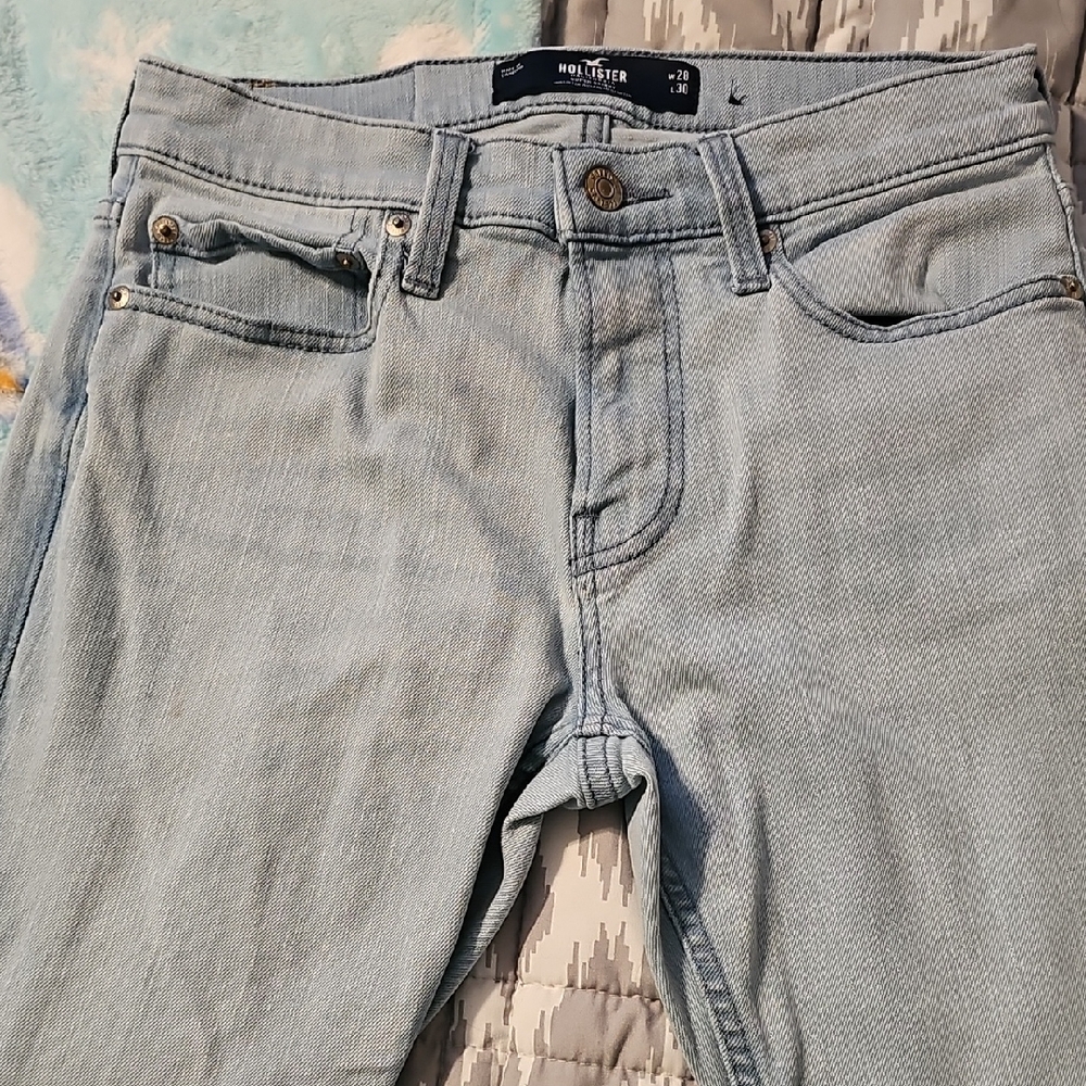 Hollister Sky Blue Denim Pants